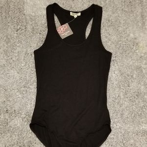 Racer back body suit
